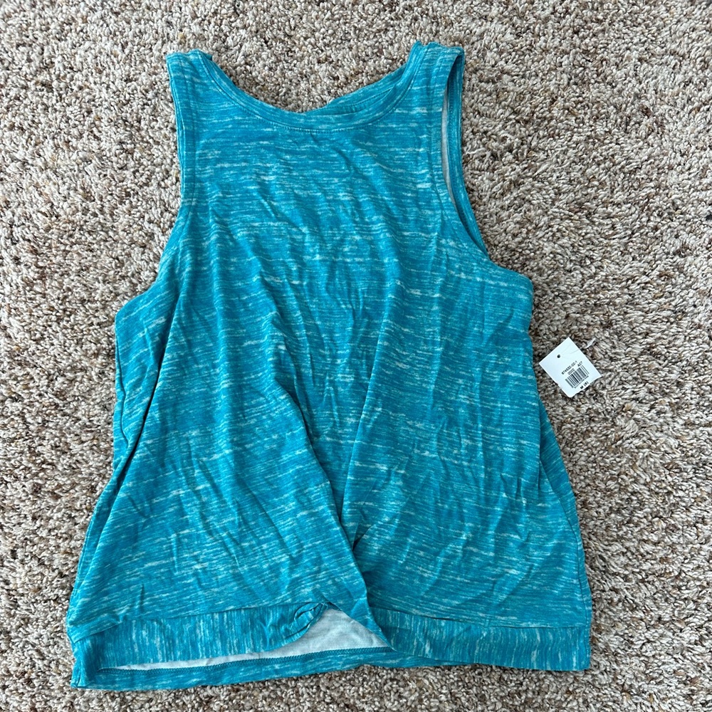 Old Navy, Girls medium (8), blue athletic tank top